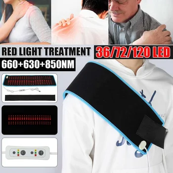 LED Light Õla Ravi Wrap Artriit Taastumine Lihaste Valu Õla Vöö Traksidega Ravi kaelusall
