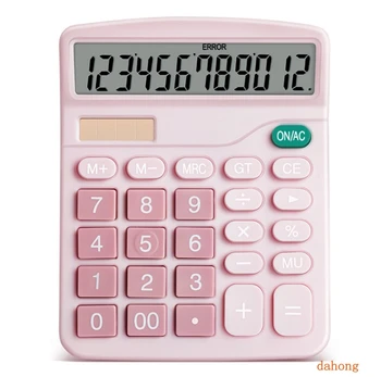 12-kohaline ekraan kalkulaator rahalise office värv päikese äri kalkulaator