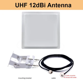 FRD750A pikamaa rfid kaugus antenni ISO18000 6C 6B ip67 UHF 12dBi lineaarne polarisatsioon UHF RFID Lugeja 10m