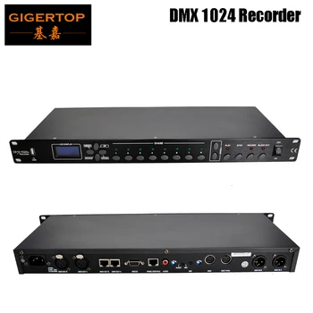 Gigertop TP-D1370 Klubi Valgustus Seade 512 DMX Diktofon Sisseehitatud 512M salvestamise, salvestatud 8 programmi Mikrofon pikap, AV audio