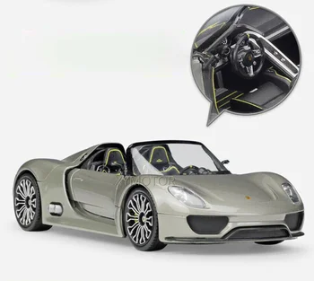Welly 1/24 Jaoks Porsche 918 Spyder/Mõiste Diecast Mudel Võidusõiduauto, Mänguasjad, Kingitused Ekraan Kaunistused Metalli -, Plasti -, Kummi -
