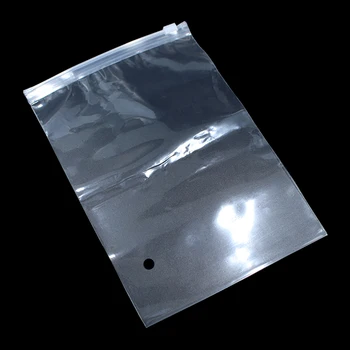 200Pcs läbipaistvast Plastikust Reisi Ladustamise Kott Slaid Tõmblukk Koos Vent Riideid, Aluspesu Tshirt Pakendi Pack Kott Suletavasse 10 Suurus