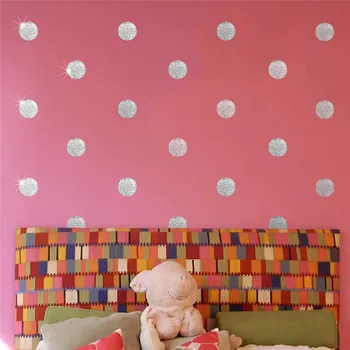Polka Dot Seina Kleebised Decal Lapse Lapsed Vinüül Art Decor Laigud Circle - 3 Värvid !