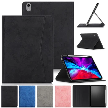 tahvelarvutite puhul on ipad air case for iPad Air4/5 10.9 tolline 2020/2022 auto rida ees toetada tasku naha puhul puhkeperioodil