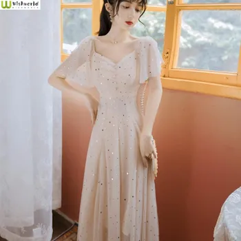 Kleidid Naistele 2022 aasta Kevadel ja Suvel korea Versiooni Super Haldjas Haldjas Kleit Sifonki Moe Printsess Kleit Õrn Stiili