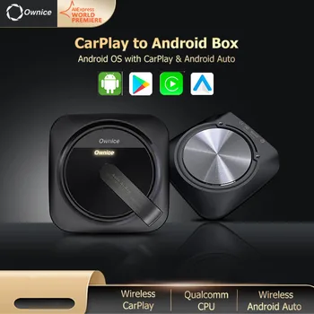 Ownice Carplay Ai Box Android 11 Juhtmeta Apple Auto Play Android Auto Youtube ' I Netfix Google Play Chrysler Grand Voyager
