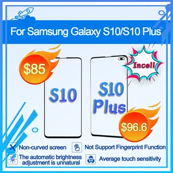 Testitud LCD Ekraan Samsung Galaxy S10 S10 Plus Puutetundlik Ekraan Incell Kvaliteediga Raami Kokkupanek Varuosade Kingitused