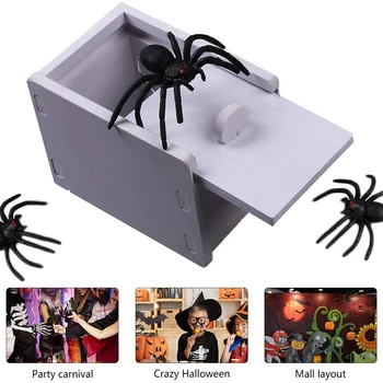 Spider Hirmutada Kasti Magic Trikke Juhul Lähedalt Naljakas Magie Mentalism, Illusioon Trikk Rekvisiidid Nali Mänguasjad Lastele