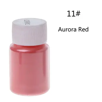 41Color pärlmutterläiget tekitavad Mica Pulber Epoksüvaik Värvi Pärl Pigment Ehteid Teha 10g X4YA