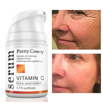 C-vitamiini Face Cream Anti-Wrinkle Anti-Aging Valgendamine Sügav Toitu Niisutav Värskendav Ei ole Rasvane Nägu Skin Care 50ML